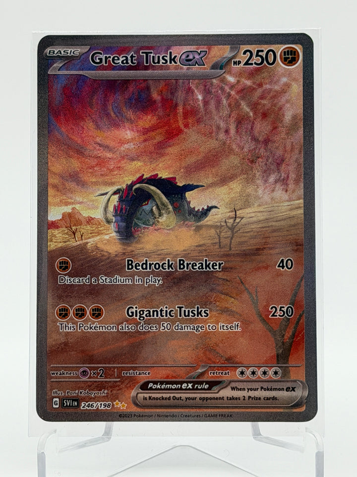 Great Tusk ex (246/198) - Scarlet & Violet Base Set
