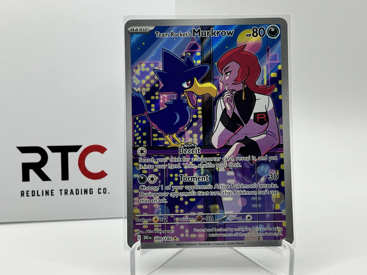Team Rocket's Murkrow (200/182) - Destined Rivals