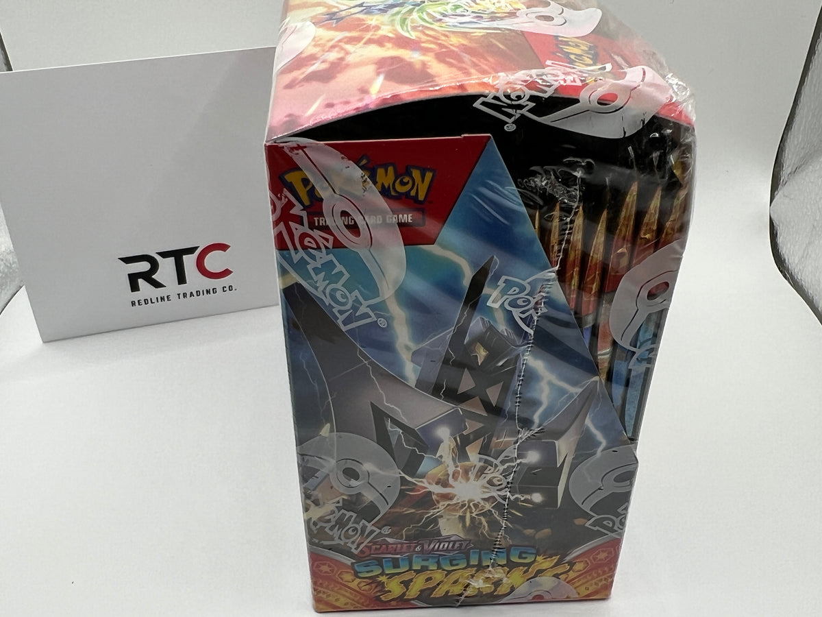 Pokémon TCG - Surging Sparks - Booster Box (small tear in plastic)