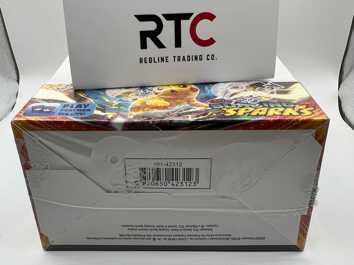 Pokémon TCG - Surging Sparks - Booster Box (small tear in plastic)