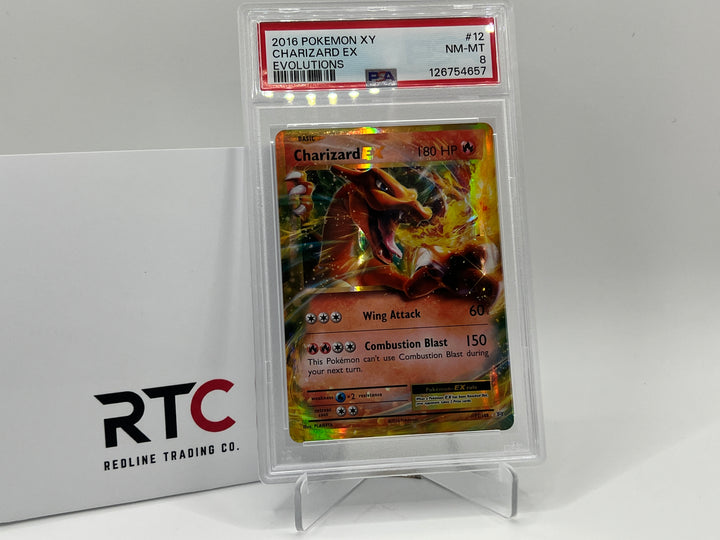 Charizard (012/108) - Evolutions - PSA 8