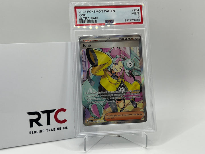 Iono (254/193) - Paldea Evolved - PSA 9