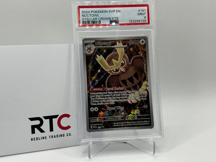 Noctowl (141) - Scarlet & Violet Promo - PSA 9