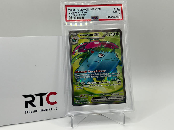 Venusaur ex (182/165) - SV:151 - PSA 9