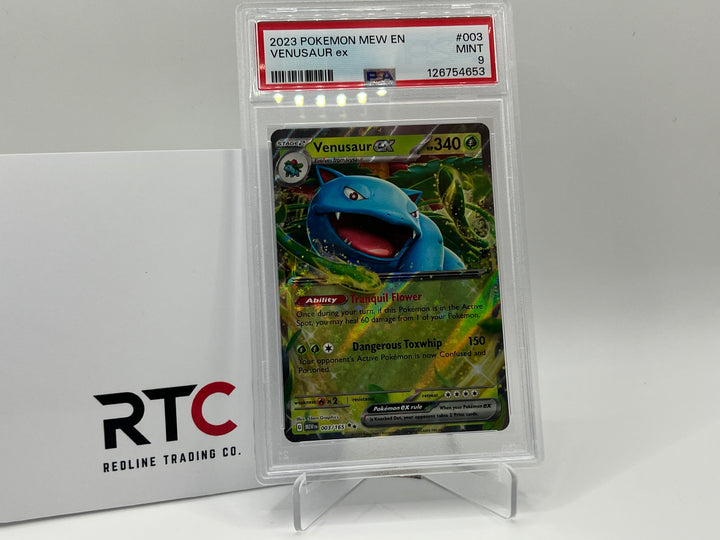 Venusaur EX (003/165) - SV:151 - PSA 9